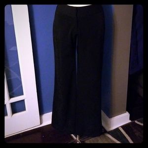 Juniors black dress pants.